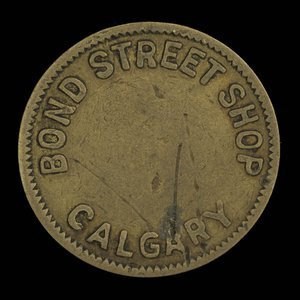 Canada, Bond Street Shop, no denomination : 1922