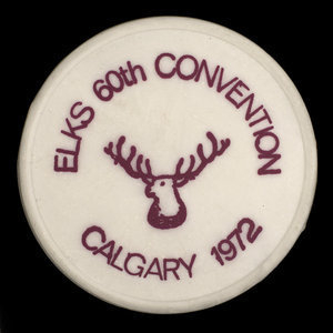 Canada, Elks ( B.P.O.E.) Lodge No. 4, no denomination : 1972