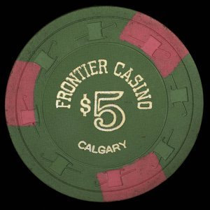 Canada, Frontier Casino, 5 dollars :