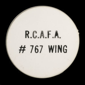 Canada, Royal Canadian Air Force Association  (R.C.A.F.A.) No. 767 Wing, 10 cents :