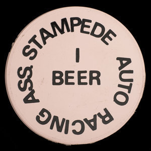 Canada, Stampede Auto Racing Ass., 1 beer :
