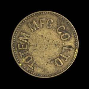 Canada, Totem Mfg. Co. Ltd., no denomination : 1928