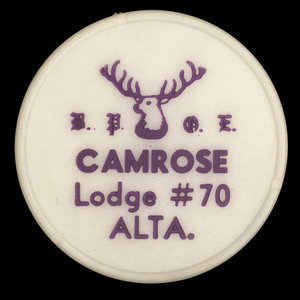 Canada, Elks ( B.P.O.E.) Lodge No. 70, no denomination :