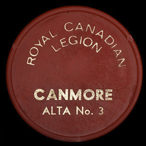 Canada, Royal Canadian Legion (R.C.L.) No. 3, no denomination :