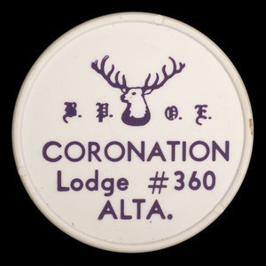 Canada, Elks ( B.P.O.E.) Lodge No. 360, no denomination :
