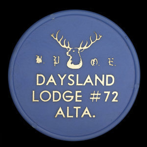 Canada, Elks ( B.P.O.E.) Lodge No. 72, no denomination :