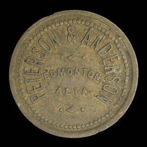 Canada, Peterson & Anderson, no denomination : 1912