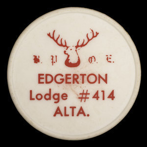 Canada, Elks ( B.P.O.E.) Lodge No. 414, no denomination :