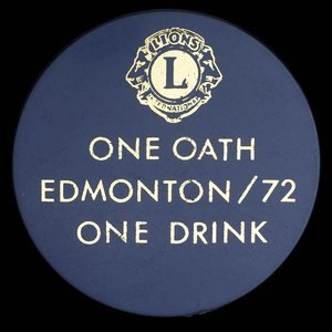Canada, Lions Clubs, 1 drink : 1972