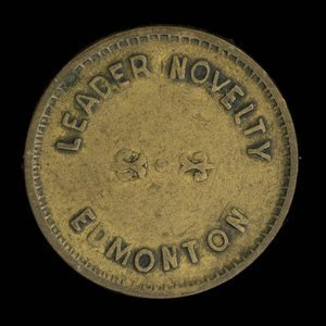 Canada, Leader Novelty, no denomination : 1922