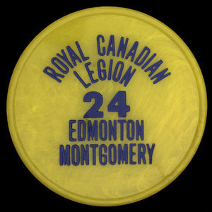 Canada, Royal Canadian Legion (R.C.L.) No. 24, no denomination :