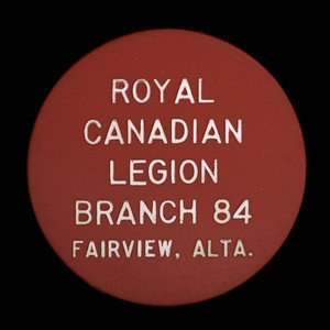 Canada, Royal Canadian Legion (R.C.L.) No. 84, no denomination :