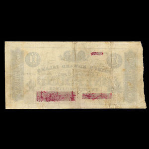Canada, Government of Prince Edward Island, 1 pound : March 9, 1870