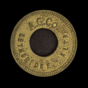 Canada, The Alberta Gum Company (A.G.CO.), 5 cents : 1929