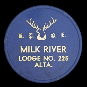Canada, Elks ( B.P.O.E.) Lodge No. 225, no denomination :