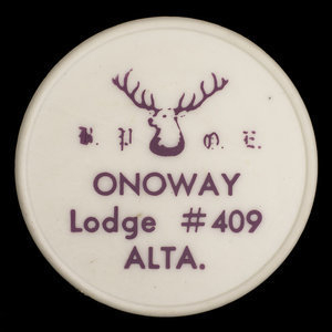 Canada, Elks ( B.P.O.E.) Lodge No. 409, no denomination :