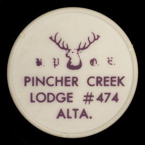 Canada, Elks ( B.P.O.E.) Lodge No. 474, no denomination :