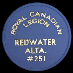 Canada, Royal Canadian Legion (R.C.L.) No. 251, no denomination :