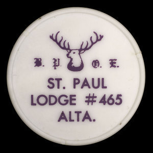 Canada, Elks ( B.P.O.E.) Lodge No. 465, no denomination :