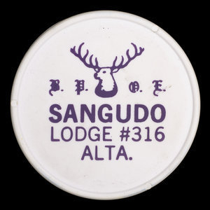 Canada, Elks ( B.P.O.E.) Lodge No. 316, no denomination :