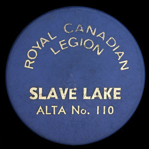 Canada, Royal Canadian Legion (R.C.L.) No. 110, no denomination :