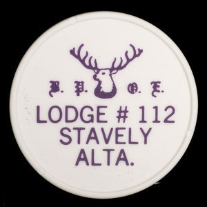 Canada, Elks ( B.P.O.E.) Lodge No. 112, no denomination :