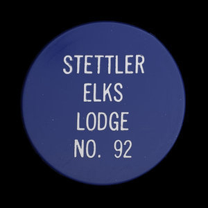 Canada, Elks ( B.P.O.E.) Lodge No. 92, 1 drink :