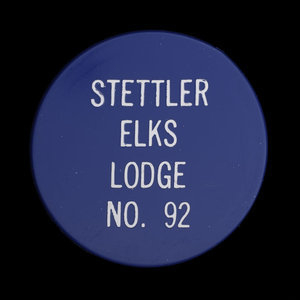 Canada, Elks ( B.P.O.E.) Lodge No. 92, 1 drink :