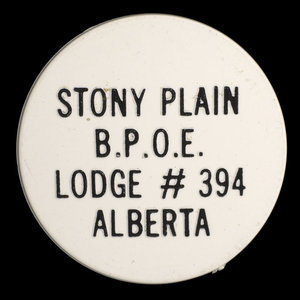 Canada, Elks ( B.P.O.E.) Lodge No. 394, no denomination :