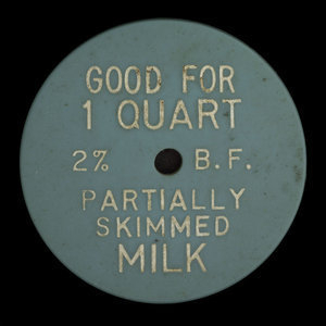 Canada, Union Milk Co. Ltd., 1 quart, 2% milk :