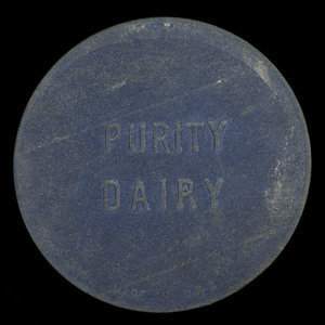 Canada, Purity Dairy, 1 quart, standard milk : 1949