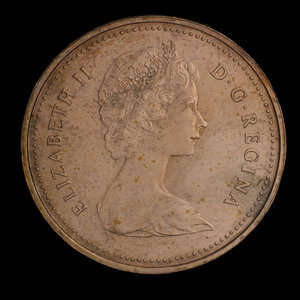 Canada, Elizabeth II, 1 cent : 1980