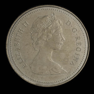 Canada, Elizabeth II, 10 cents : 1980