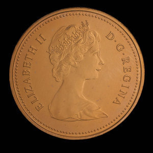Canada, Elizabeth II, 1 cent : 1981