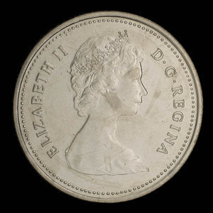 Canada, Elizabeth II, 25 cents : 1981