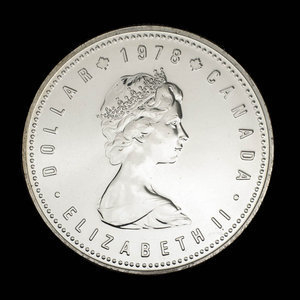 Canada, Elizabeth II, 1 dollar : 1978