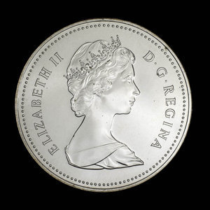 Canada, Elizabeth II, 1 dollar : 1981