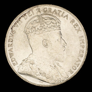 Canada, Edward VII, 50 cents : 1908