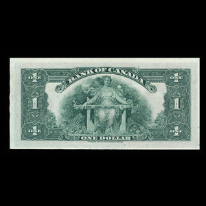 Canada, Bank of Canada, 1 dollar : 1935