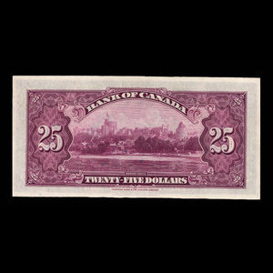 Canada, Bank of Canada, 25 dollars : May 6, 1935