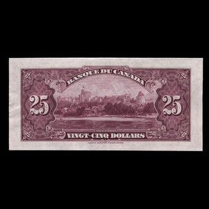 Canada, Bank of Canada, 25 dollars : May 6, 1935