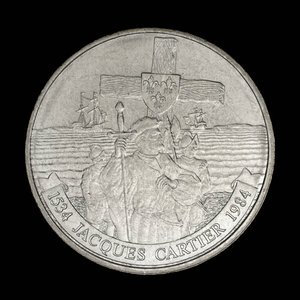Canada, Elizabeth II, 1 dollar : 1984