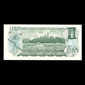 Canada, Bank of Canada, 1 dollar : 1973