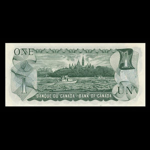 Canada, Bank of Canada, 1 dollar : 1973