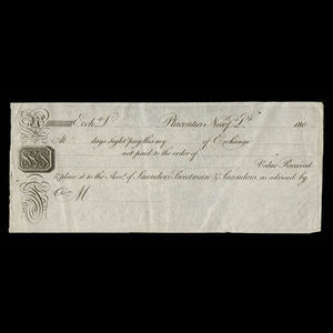 Canada, Saunders, Sweetman & Saunders, no denomination : 1809