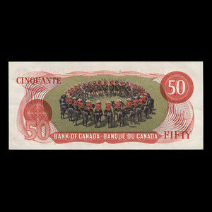 Canada, Bank of Canada, 50 dollars : 1975