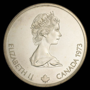 Canada, Elizabeth II, 10 dollars : 1973