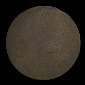 Canada, unknown, 1/2 penny : 1838