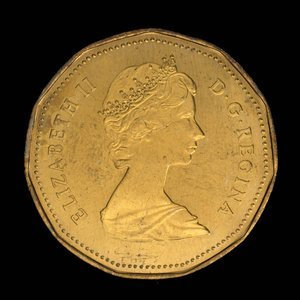Canada, Elizabeth II, 1 dollar : 1987
