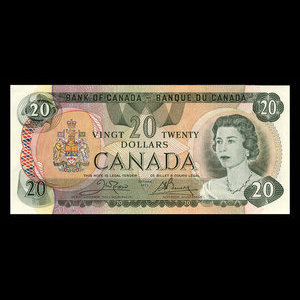 Canada, Bank of Canada, 20 dollars : 1979